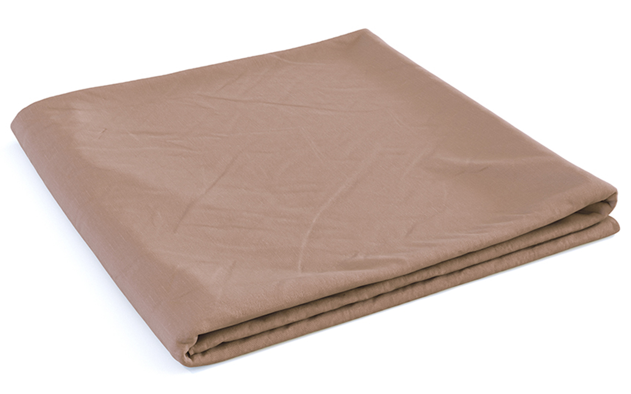 фото: Постельное Белье Райтон Cotton Cover простыня на резинке 24 см какао 90x200 см